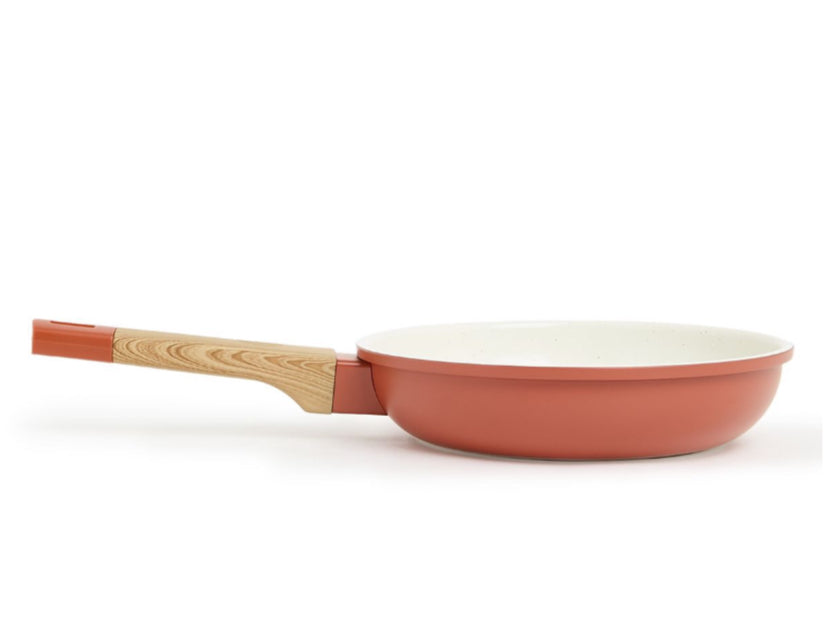 Non-Stick Terracotta Granite Ceramic Coated Fry Pan - 20cm