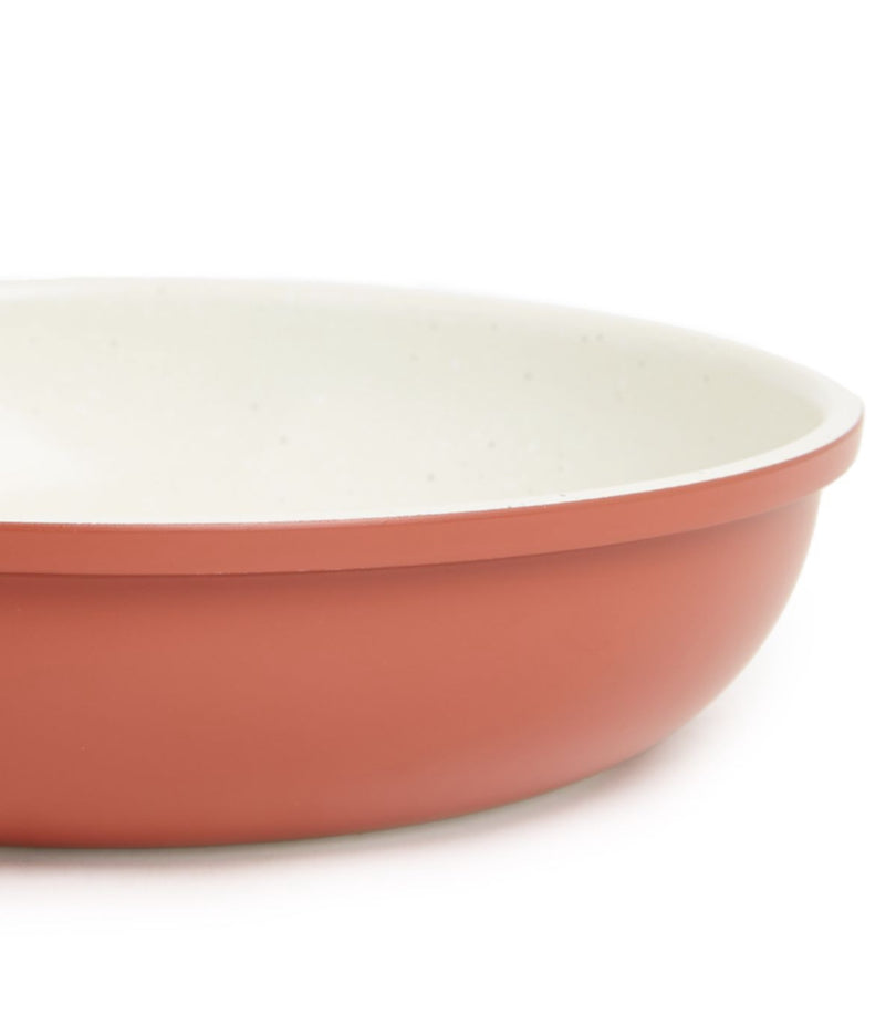 Non-Stick Terracotta Granite Ceramic Coated Fry Pan - 20cm