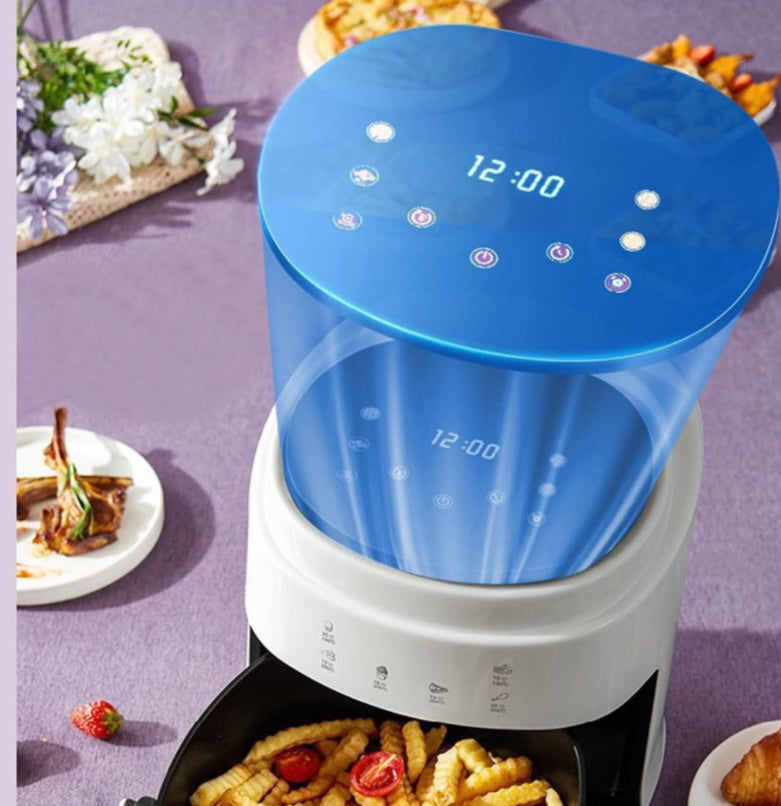 Airfryer Touch Screen Air Fryer 2400W - 8L - White