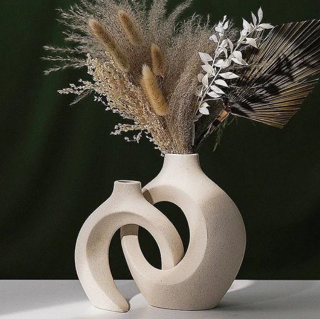 Elegant Ceramic Vase Scandinavian Style
