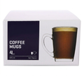 Coffee Mug 4 Pack - 225ml