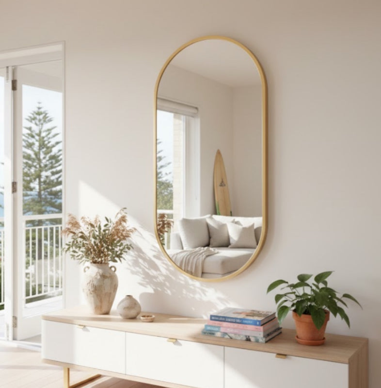Mirror | Aluminium | 30x60cm