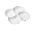 4-Compartment Multipurpose Partitioned Serving Plate