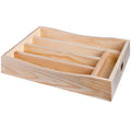 Pine Cutlery Tray