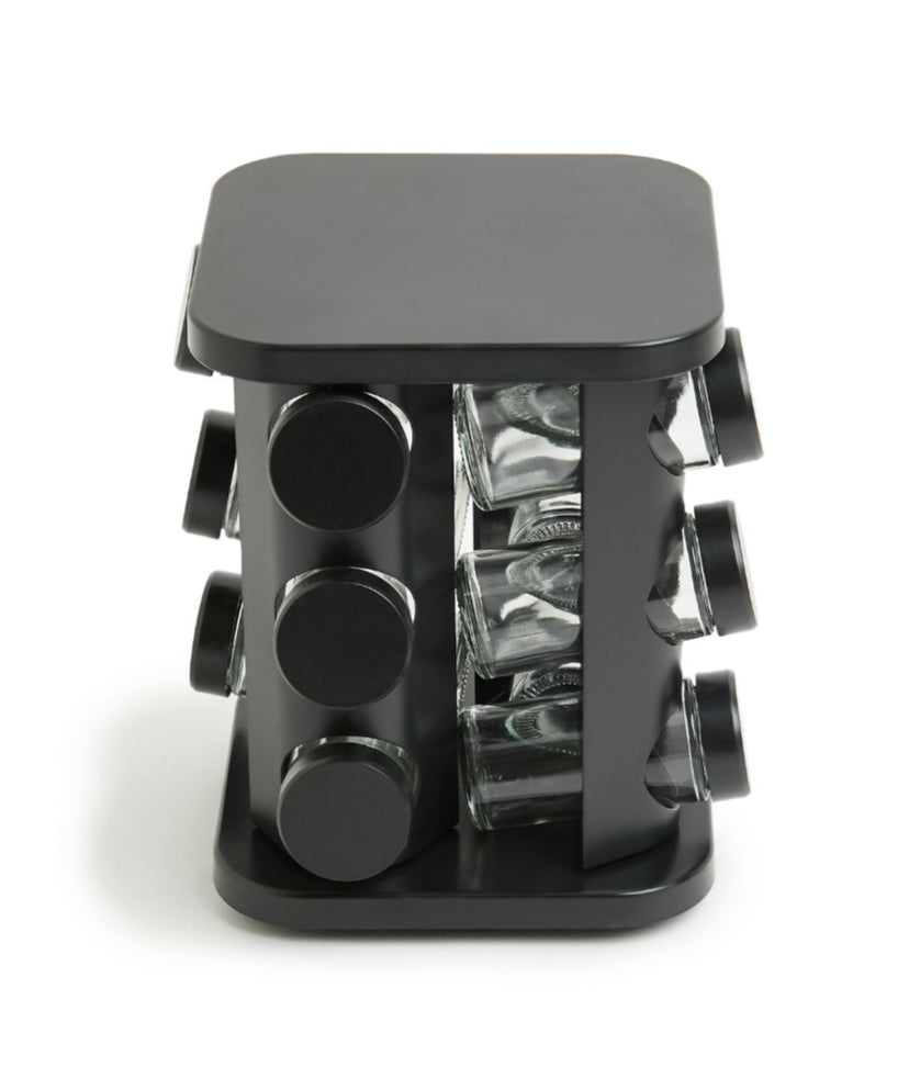 Rotating Spice Carousel - Black