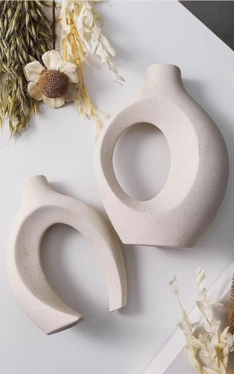 Elegant Ceramic Vase Scandinavian Style