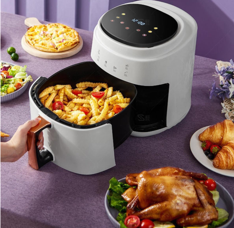 Airfryer Touch Screen Air Fryer 2400W - 8L - White