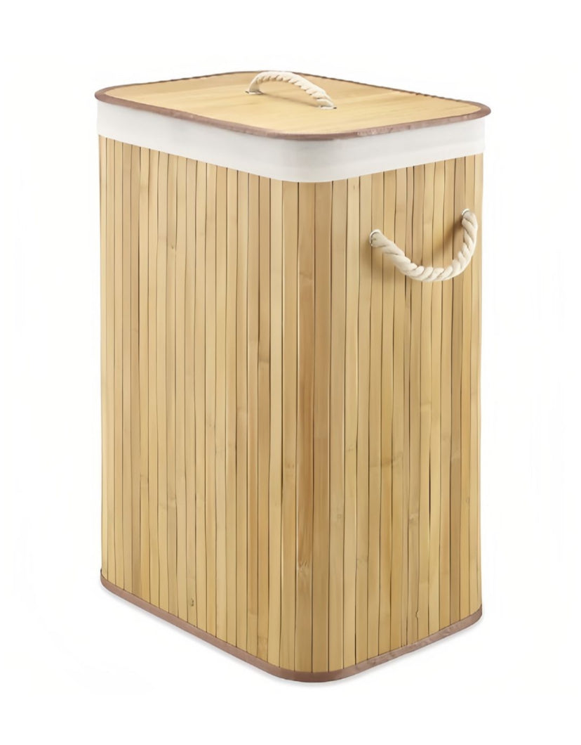 Collapsible Laundry Basket - Large Foldable Hamper