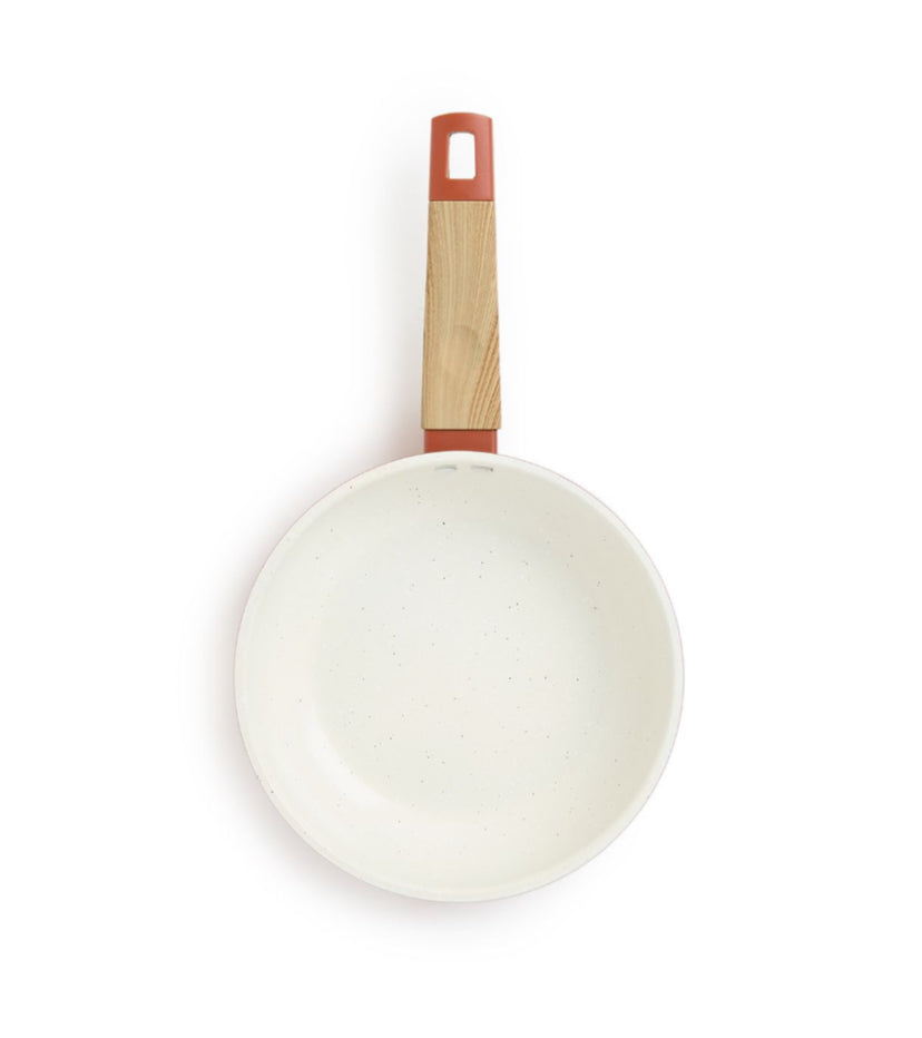 Non-Stick Terracotta Granite Ceramic Coated Fry Pan - 20cm