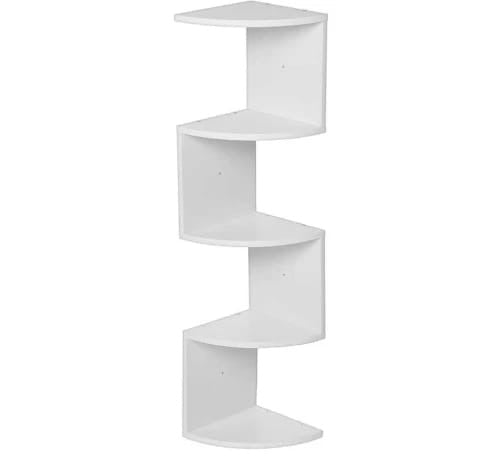 5 Layer Floating Shelves for Wall Storage Easy-to-Assemble Wall Mount Shelf