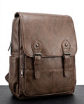 City Traveler Vintage Leather Backpack
