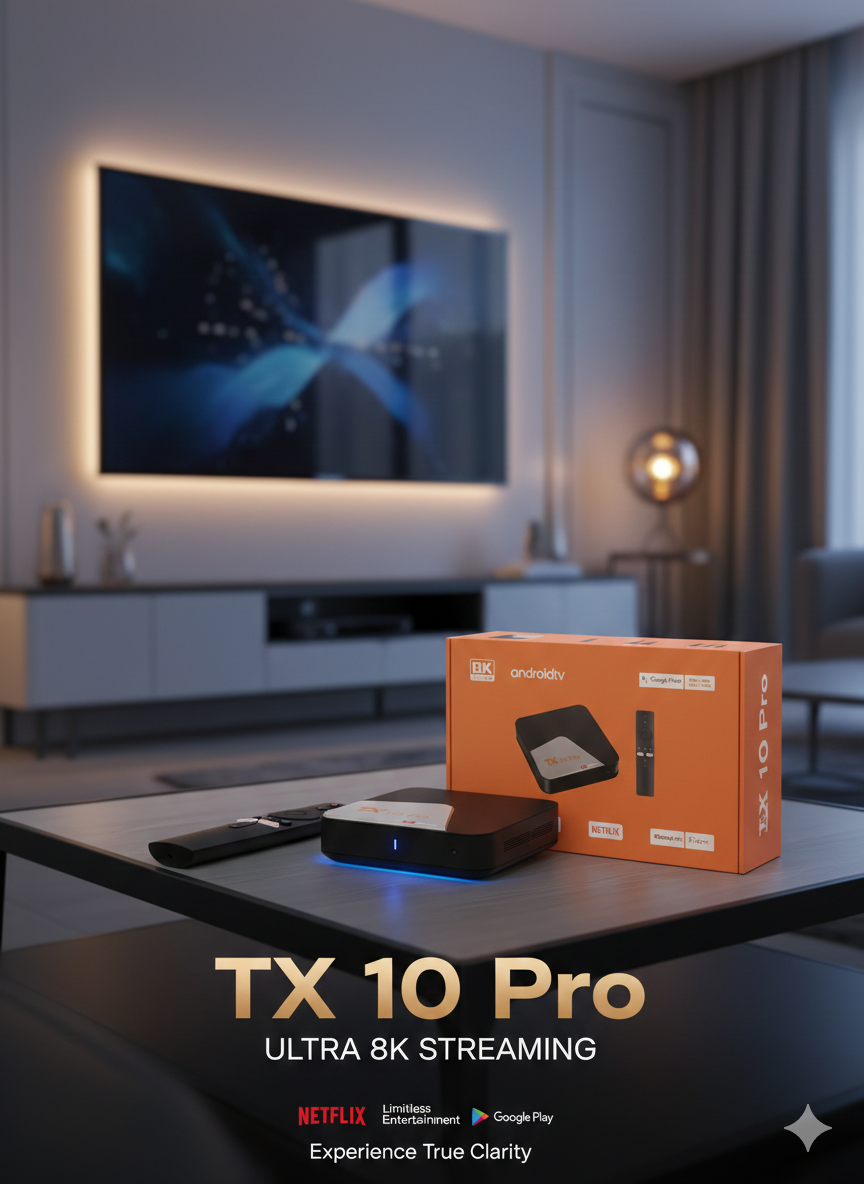 TX 10 pro TV Box google certified